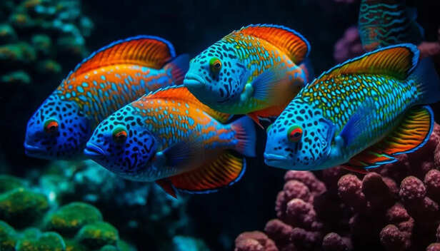 Rainbow Underwater Beauty