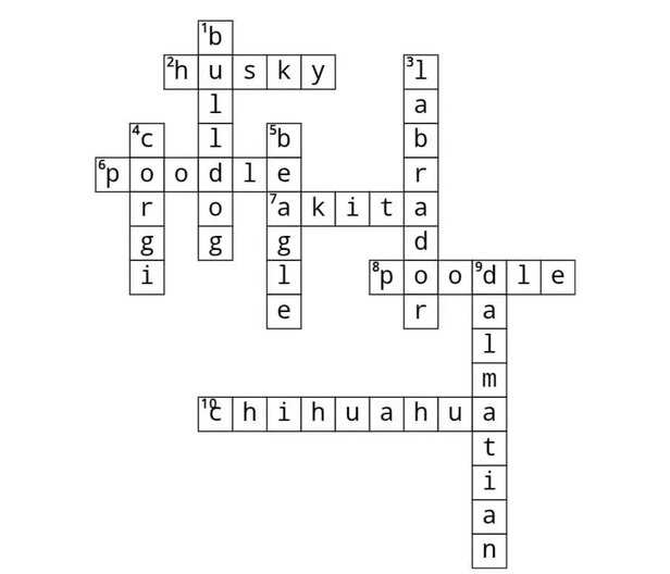 The answers