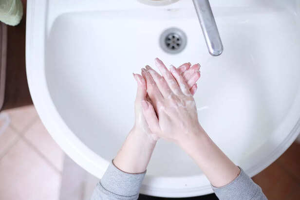 hand-washing frequently