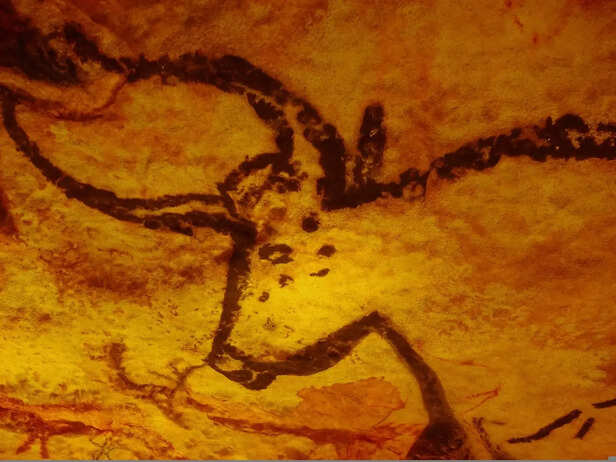 Ancient Cow Depiction in 